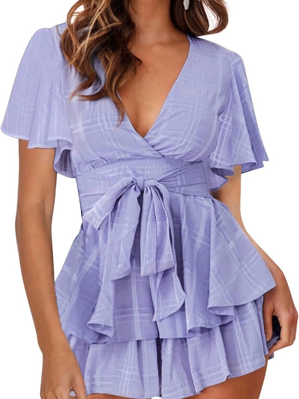 Lilac Romper